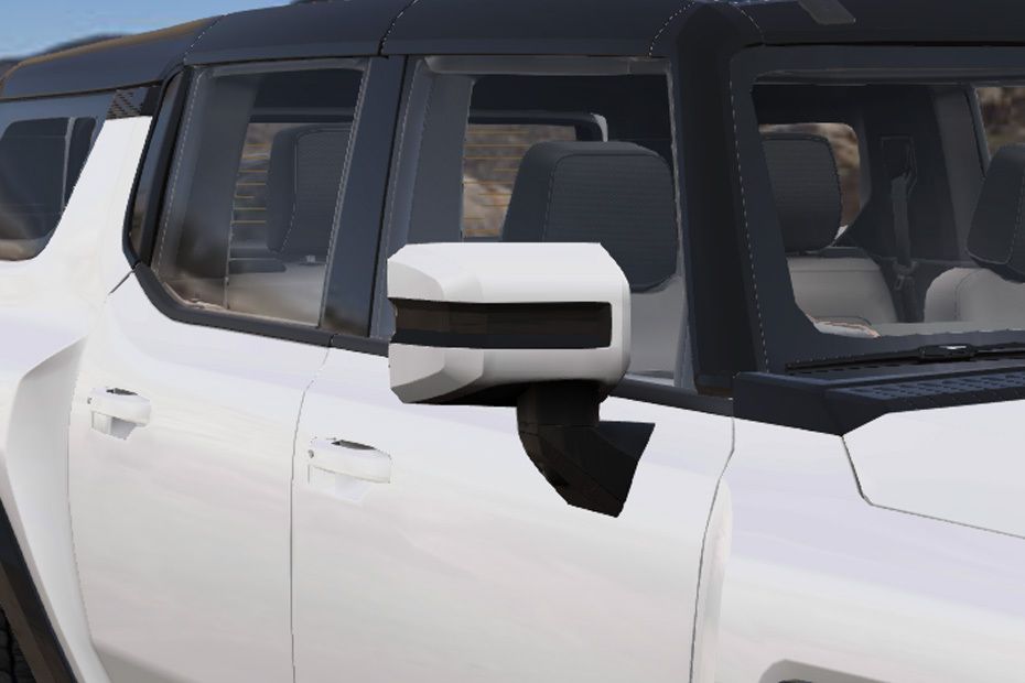 GMC HUMMER EV Drivers Side Mirror Front Angle