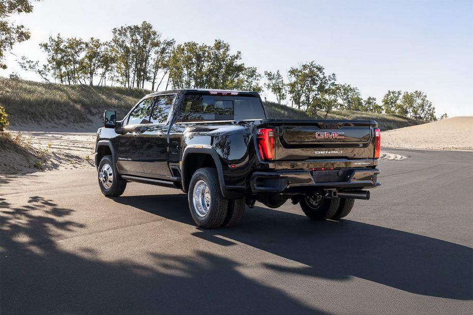 Rear Cross Side View of GMC Sierra HD