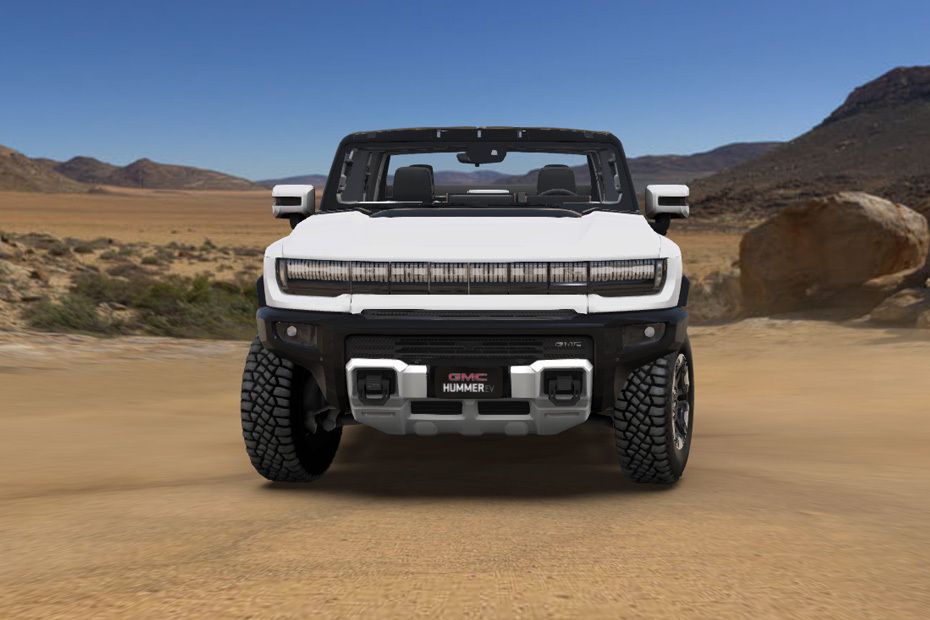 Full Front View of Hummer EV Pickup