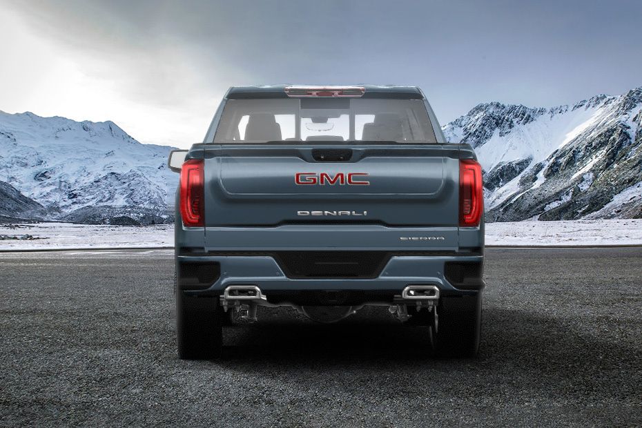 Full Rear View of GMC Sierra 1500