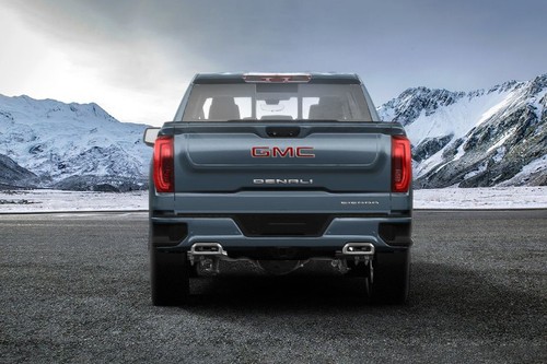 Full Rear View of GMC Sierra 1500
