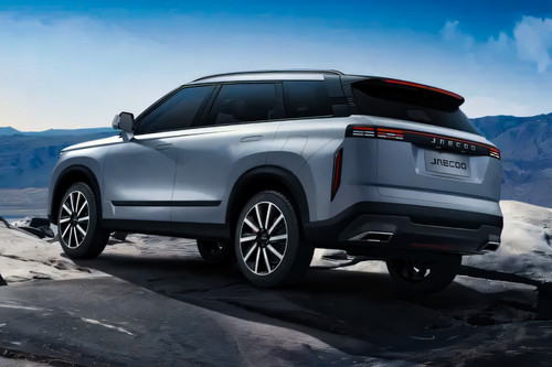 Rear Cross Side View of Jaecoo J7