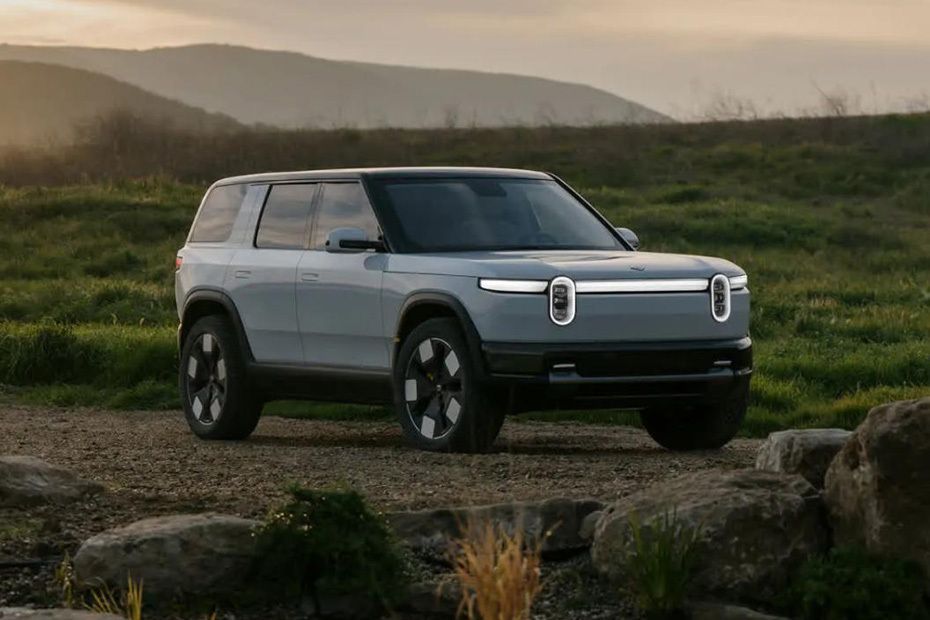 Rivian R2 Front Cross Side View