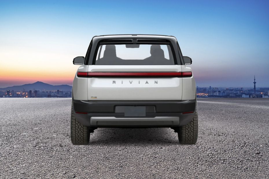 Full Rear View of Rivian R2