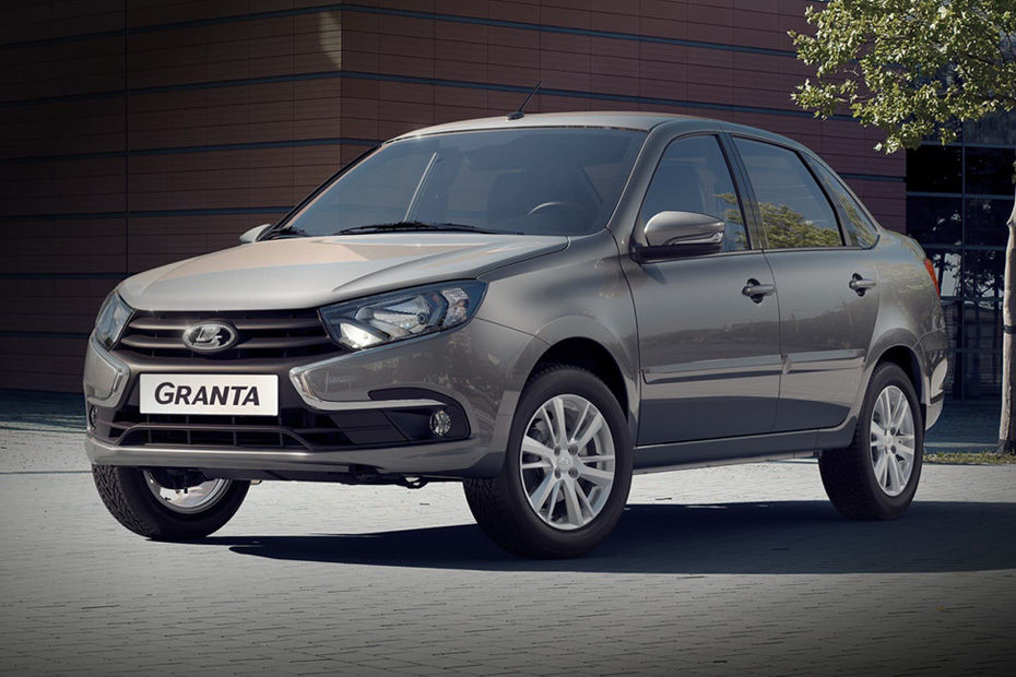 Granta Sedan Front angle low view