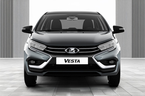 Full Front View of Vesta Sedan