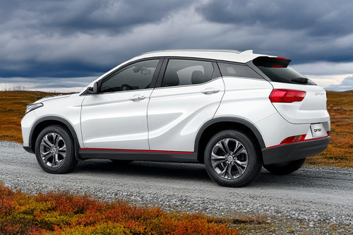 Rear Cross View of DFSK Fengon 500