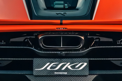 Exhaust Pipe of KOENIGSEGG Jesko