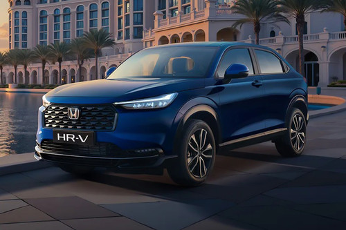 HR-V Front angle low view