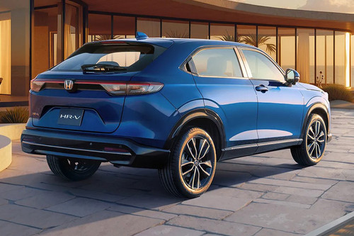 HR-V Rear angle view