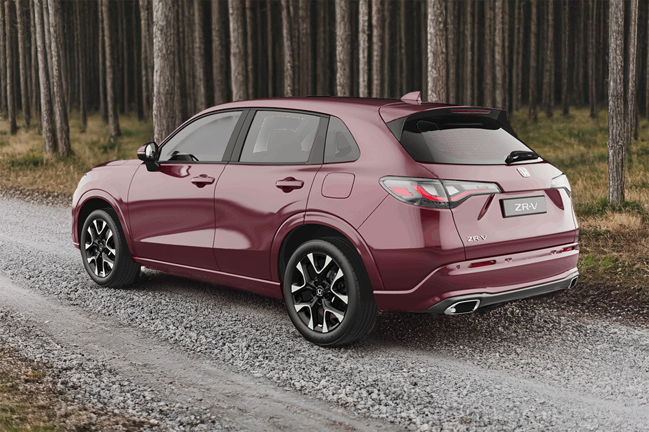 Rear Cross Side View of Honda ZR-V