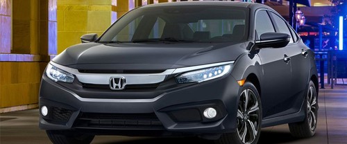 Civic (2012-2021) Front angle low view