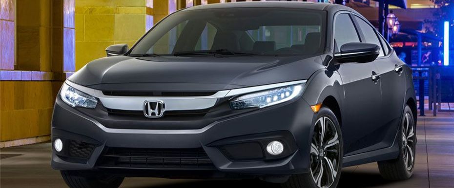 Civic (2012-2021) Front angle low view