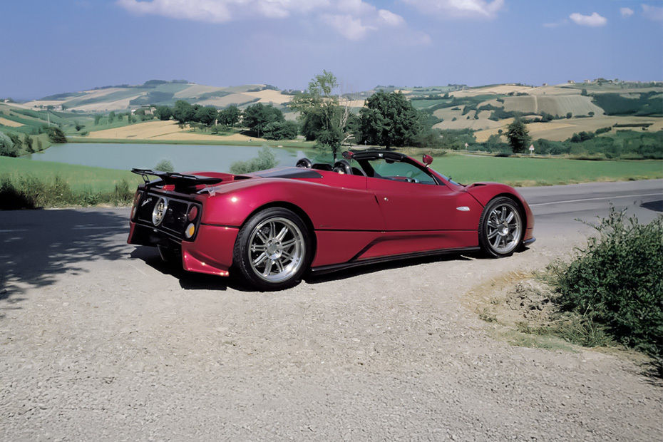 Zonda Rear angle view
