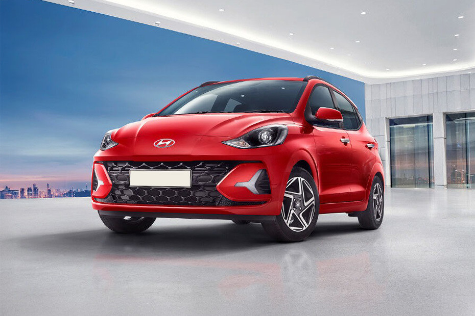 Grand i10 Tilted Front View