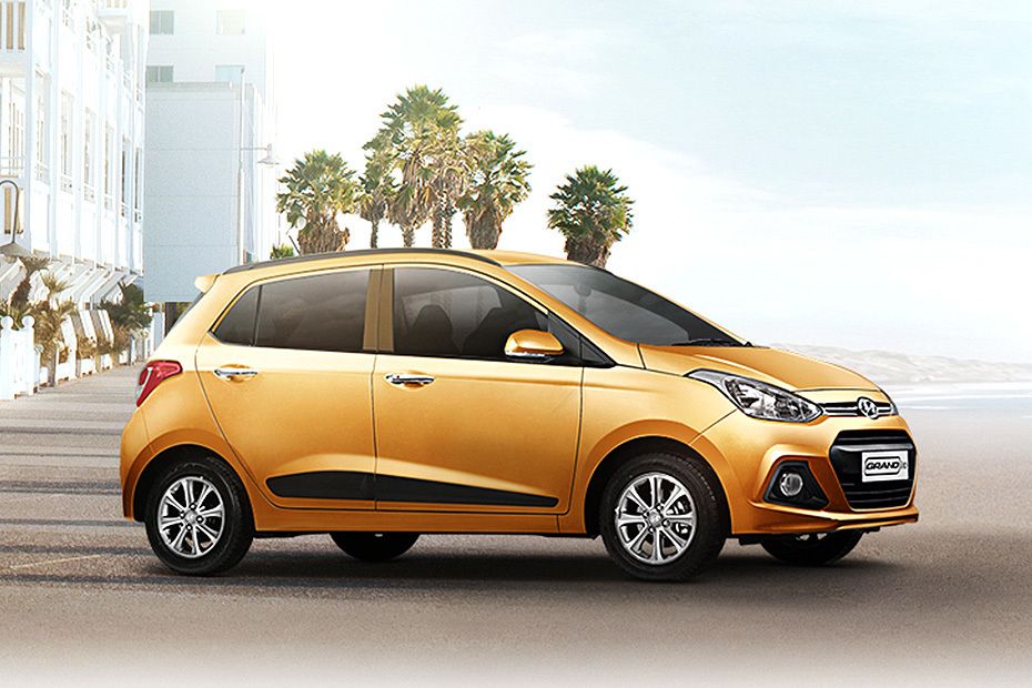 Hyundai Grand i10 5DR Front Cross Side View