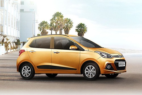 Hyundai Grand i10 5DR Front Cross Side View
