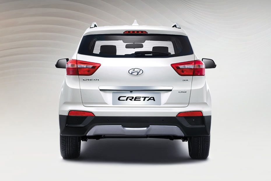Full Rear View of Hyundai Creta(2021-2022)