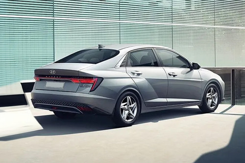 Accent Rear angle view