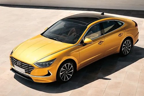 Sonata (2021-2023) Front deep low Angle View