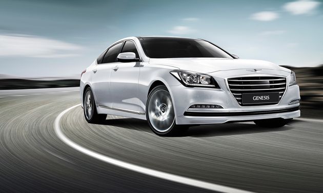 Hyundai Genesis Front Medium View