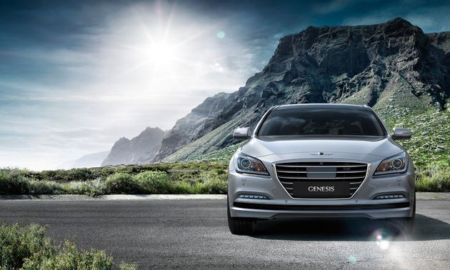 Full Front View of Genesis