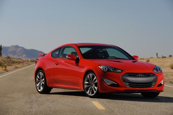 Genesis Coupe Side view
