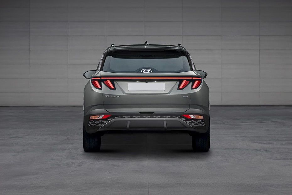 Full Rear View of Hyundai Tucson (2022-2024)
