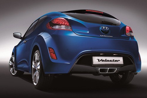 Veloster Rear Low Angle View