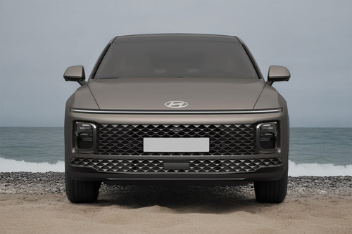 Full Front View of Azera