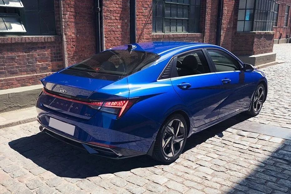 Elantra (2021-2024) Rear angle view