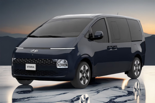 Staria Front angle low view