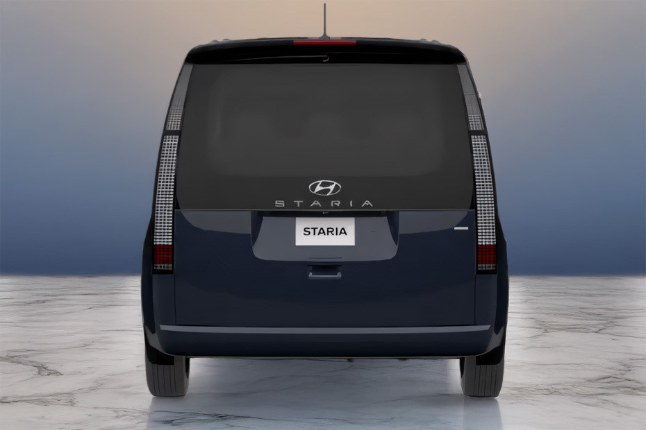 Full Rear View of Hyundai Staria