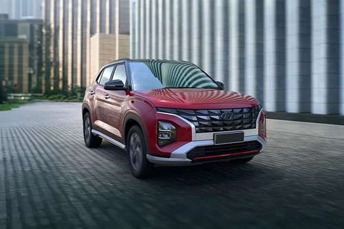 Hyundai Creta (2023-2024) Front Side View