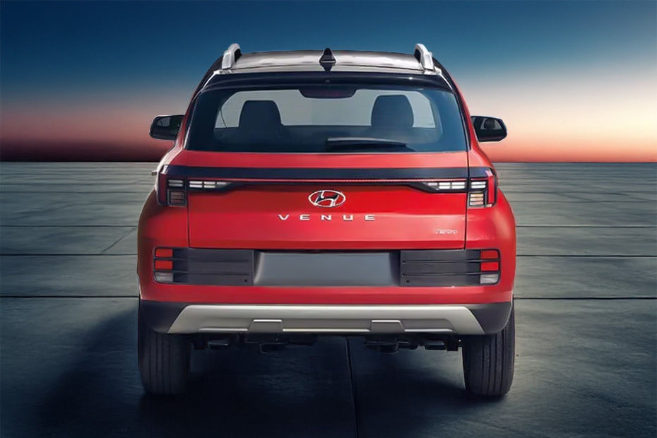 Full Rear View of Hyundai Venue