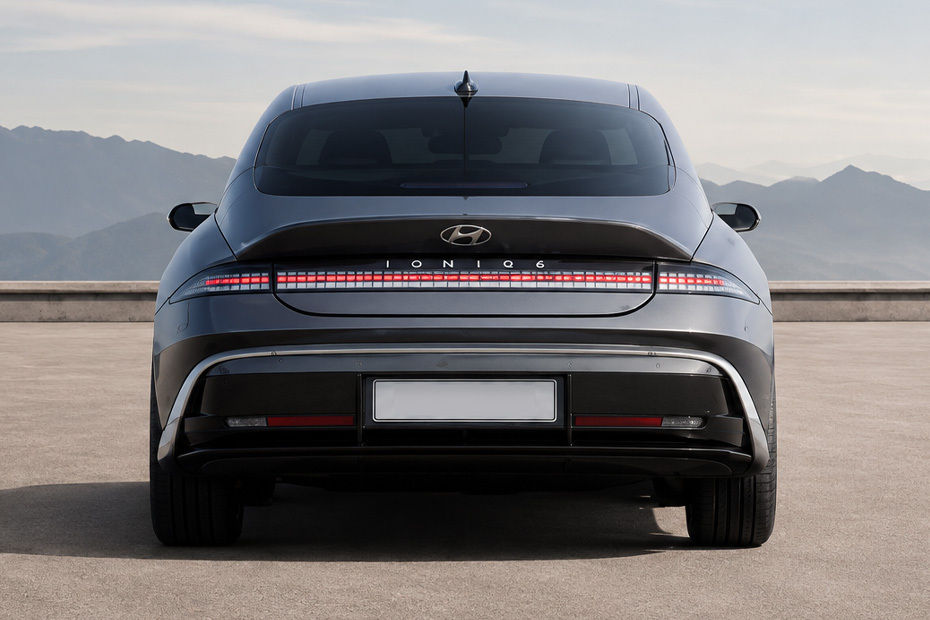 Full Rear View of Hyundai Ioniq 6	2026