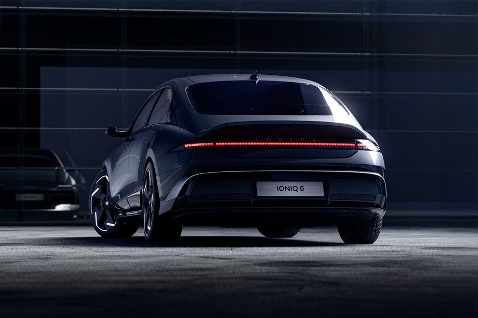 Full Rear View of Hyundai Ioniq 6	2026