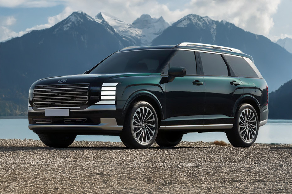 Hyundai Palisade Front Side View