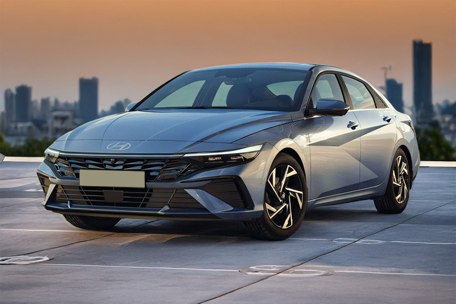 Elantra Front angle low view