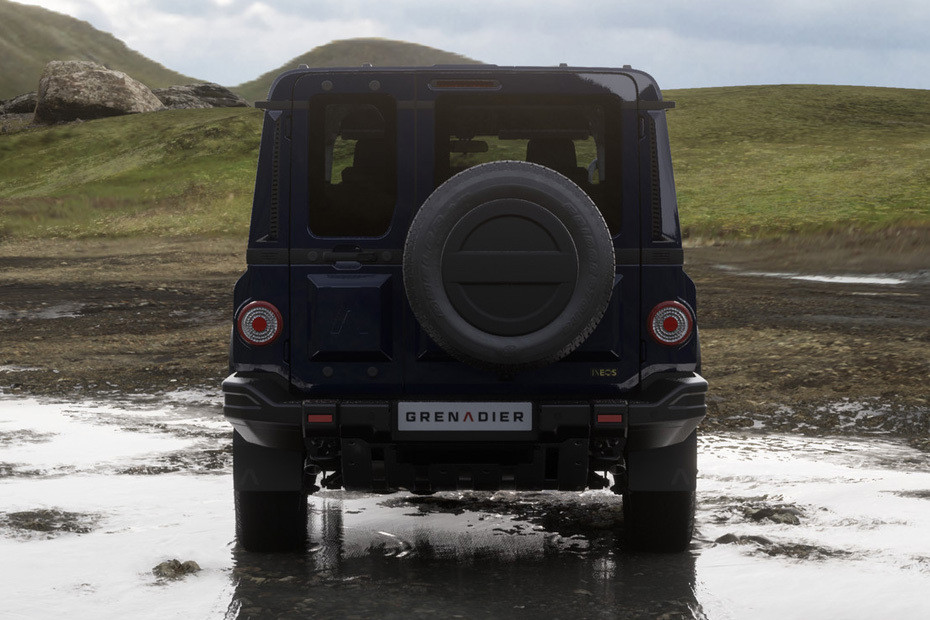 Full Rear View of Ineos Grenadier Station Wagon