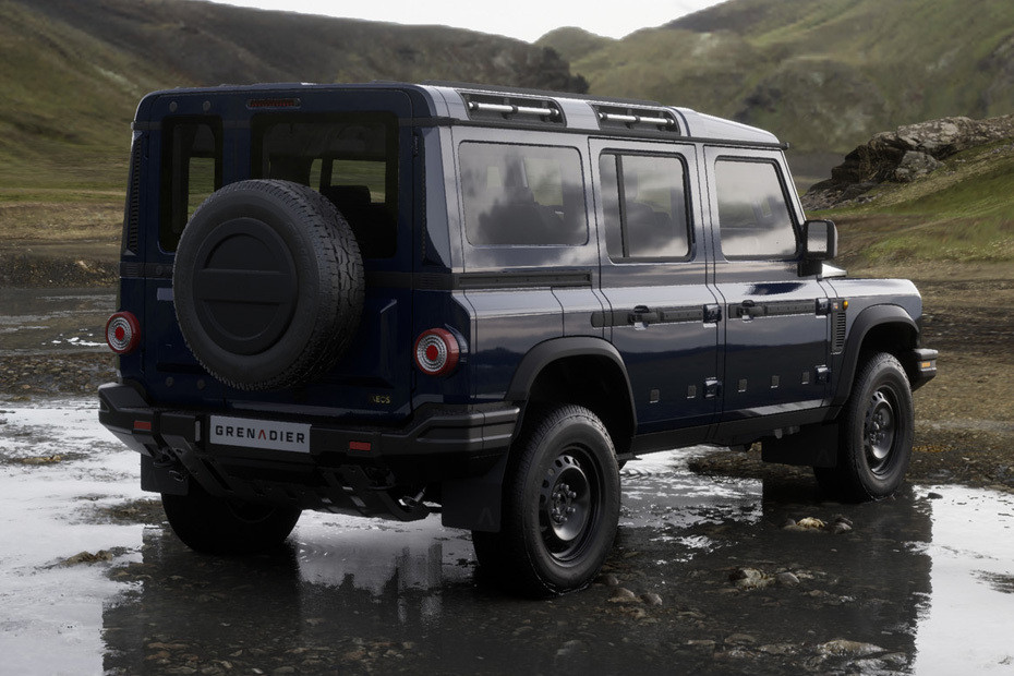 Grenadier Station Wagon Rear angle view