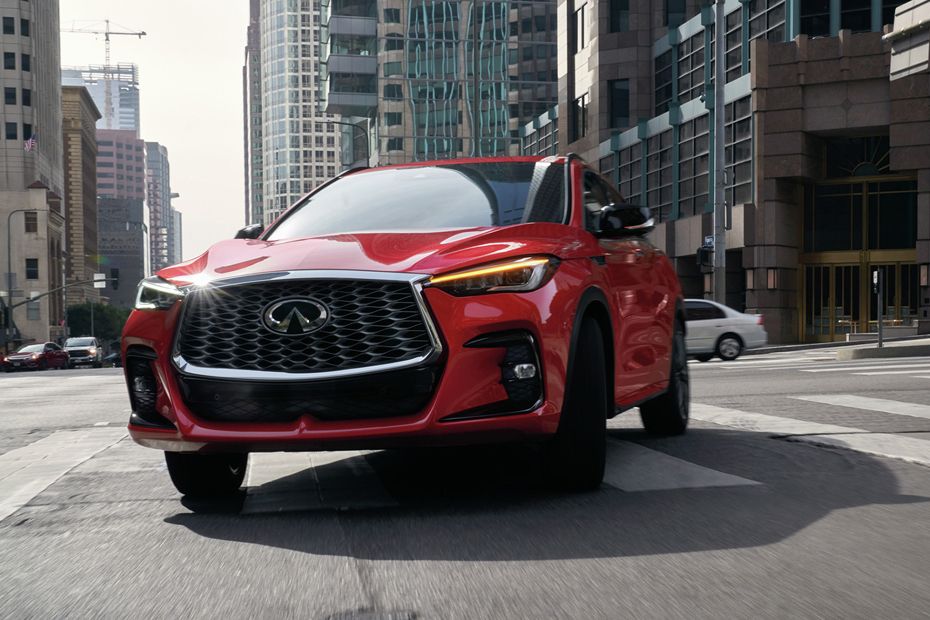 QX55 Tilted Front View