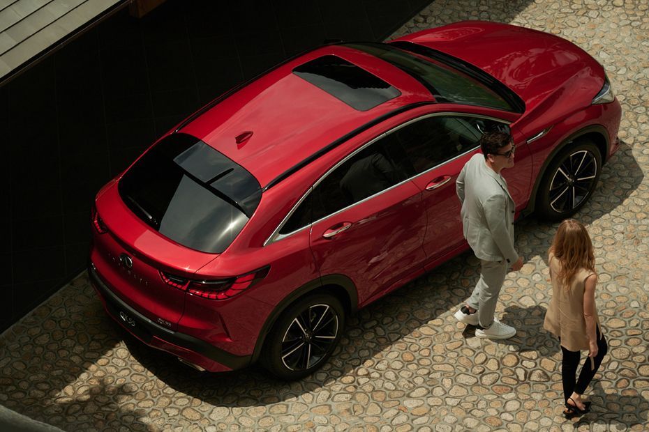Top View of QX55