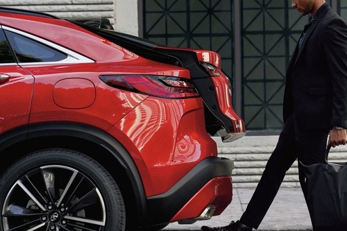 Trunk Open Closer View of QX55