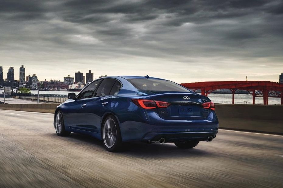 Rear Medium View of Infiniti Q50