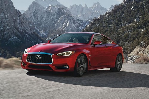 Infiniti Q60 (2022-2023) Front Angle High View