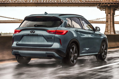 QX50 Rear angle view