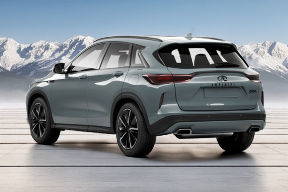 Rear Cross Side View of Infiniti QX50