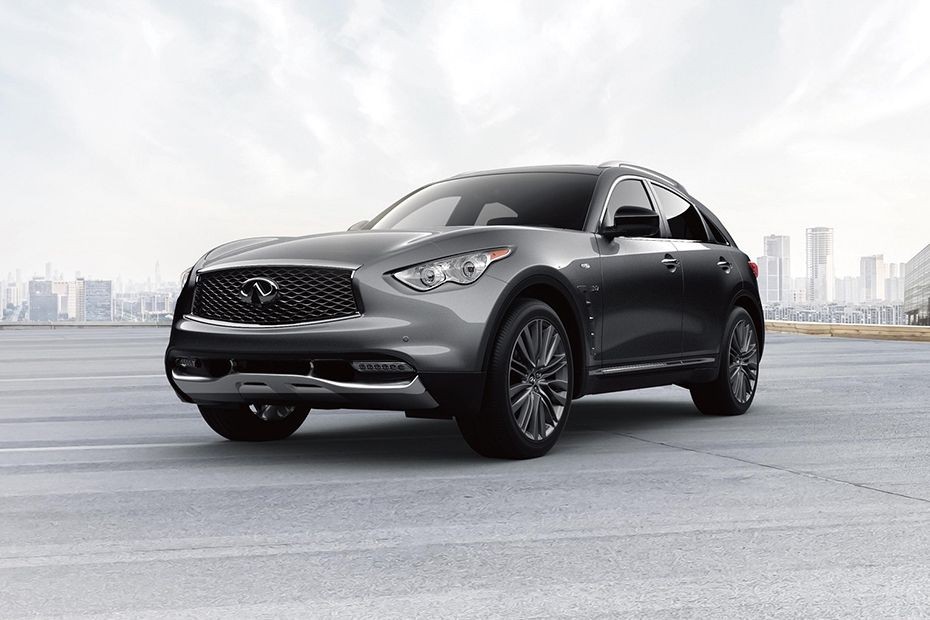 QX70 Front angle low view