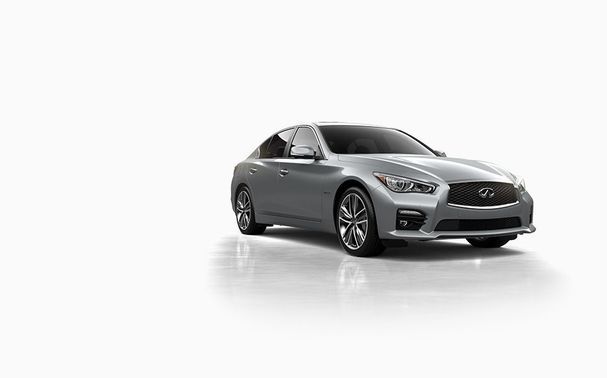 Infiniti Q50S Hybrid Front Medium View